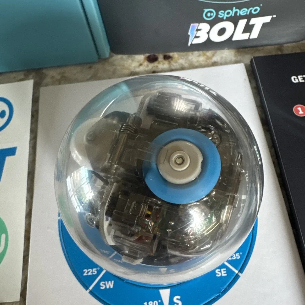 Sphero BOLT K002 Coding & AI Learning Robot Ball App Enabled Robot w/Charger Box